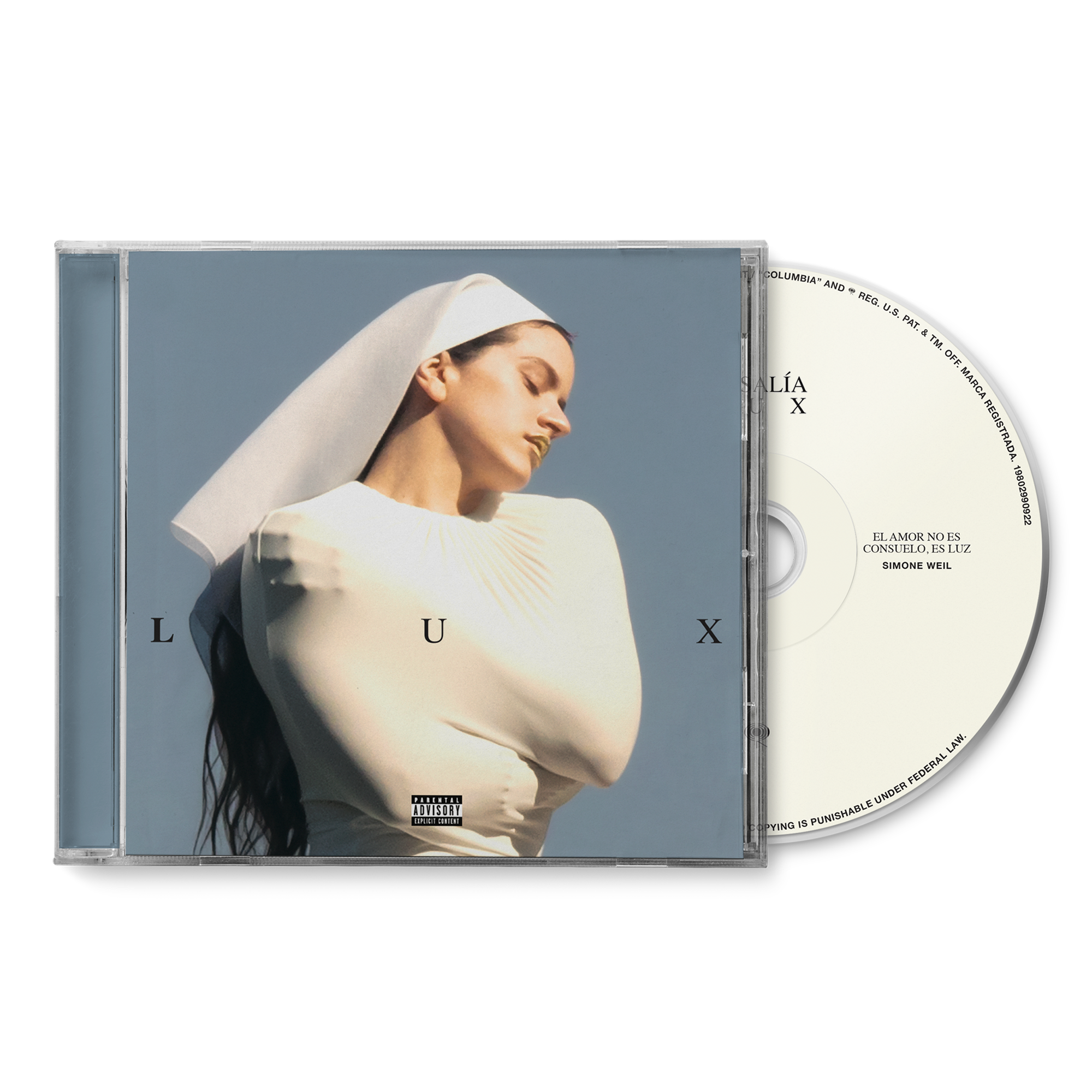 LUX Logo Hoodie & CD with Limited Edition Signed Postcard