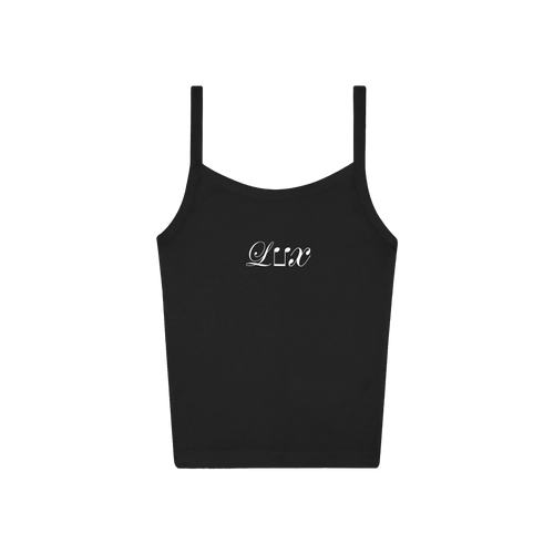 LUX Logo Tank - Black – Rosalia UK Store