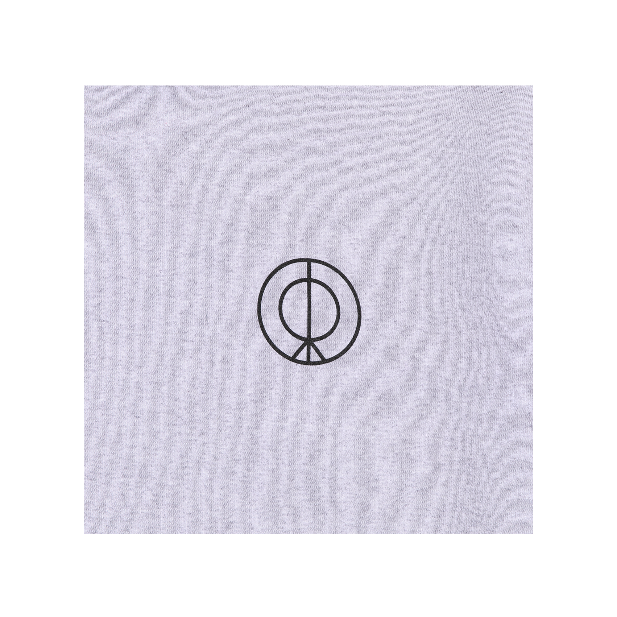 Close-up view of the front of a hoodie featuring a small “LUX” logo printed 